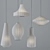 Maxim Cocoon Pendant Light 3D model small image 1