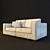 Modern Italian Sofa - Alberta Salotti 3D model small image 3