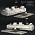 Title: Modern Italian Sofa Jagger 3D model small image 1
