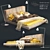 Modern Italian Bed: Ditre Italia Sound 3D model small image 1