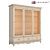 Antique Showcase: Madeira Interstyle 3D model small image 1