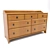 Elegant IKEA Leksvik Com-mode 3D model small image 2