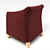 Cozy Comfort Armchair 3D model small image 2