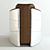 Sleek Aviator Tomcat Armchair 3D model small image 3