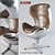 Vintage Leather Swivel Chair 3D model small image 1