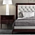 MODERNE Platform Bed 3D model small image 2