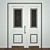 Guardian Palace Double Door 3D model small image 1