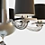 Elegant Stellare Piccolo Wall Mirror 3D model small image 2
