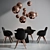 Tom Dixon Copper Set - Chair, Pendant, Table 3D model small image 1