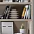 Elegant Bookshelf Decor: Detailed 3D Model 3D model small image 3