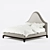 Elegant Reina Bed by Marko Kraus 3D model small image 1