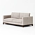 Modern Elegance: Marko Kraus Zella Sofa 3D model small image 1