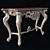 Elegant Console with Mirror 3D model small image 2