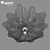 Elegant Riccio Osgona Ceiling Light 3D model small image 3