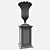 Elegant BIARRITZ Vase by ARTEARREDO 3D model small image 2