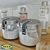 Modern and Stylish Rogrund Bathroom Set 3D model small image 3
