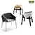 Modern Furniture Set: Esbjorn Chair, Tranetorp Table, PS LED Lamp 3D model small image 2