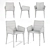 Elegant Bonaldo Miss Filly Chair 3D model small image 2