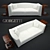 Elegant Giorgetti Mould Sofa: Timeless Comfort 3D model small image 1