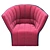 Elegant Comfort: Ligne Roset MOEL 3D model small image 3