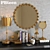 Emily & Meritt Decorative Set - PBteen 3D model small image 1