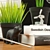 Stylish IKEA Decor Set 3D model small image 2