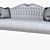 Elegant Grand Cru Sofa 3D model small image 3