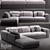 Luxury Rugiano MIAMI Sofa 3D model small image 1