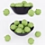 Artichokes in a Bowl 3D model small image 1