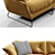 Saba Italia New York Suite Sofa: Stylish Comfort for Urban Living 3D model small image 2