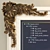 Elegance Gold Wall Mirror 3D model small image 2