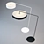 Modoluce Corner Floor Lamp - Sleek Design 3D model small image 2
