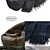 Versatile Woolen Blanket: VRay & Corona 3D model small image 3
