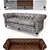 Italian Dialma Brown Sofa: Classic Elegance for Any Interior 3D model small image 2