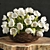 Spring Abundance: 55 Tulips in Nest 3D model small image 1