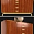 Elegant Lenox Hill Buffet 3D model small image 2