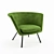 Minimalist H57 Chair by Richard Lampert 3D model small image 1