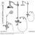 Olympia Thermostatic Shower System 3D model small image 1