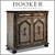 Elegant Two-Drawer Chest by Hooker 3D model small image 1