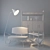 Sophisticated Ico Parisi Set 3D model small image 2