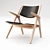 1951 Wegner CH28 Chair 3D model small image 1