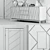 Masai Chest: Elegant and Functional Drawers 3D model small image 3