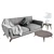 Modern Nova Domus Soria Sofa Set 3D model small image 1