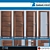 Elegant Barausse Walnut Doors 3D model small image 1