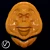 Exquisite Orangutan Head Replica 3D model small image 1