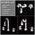 Zucchetti DELFI Basin Taps: Sophisticated Elegance 3D model small image 1