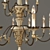 Adara Chandelier: Exquisite Elegance Illuminated 3D model small image 2