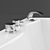 Relaxing Hydro Massage Bath 3D model small image 2