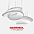 Barrisol BELGIQUE Lovegrove: Unique Suspended LED Lighting 3D model small image 1