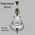 Elegant Riperlamp Chandelier 3D model small image 1